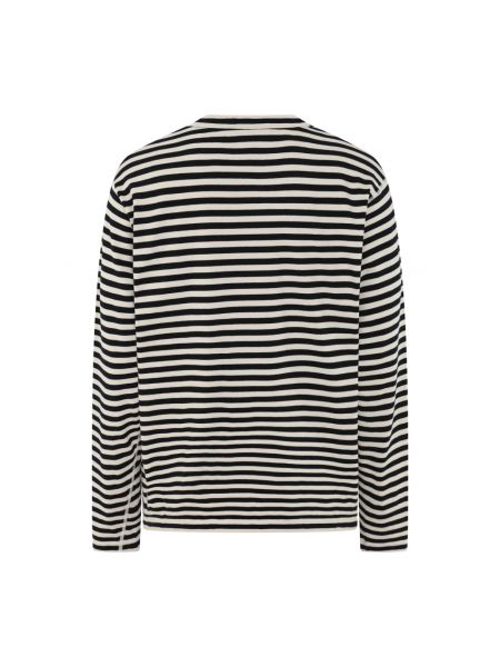 Camisa de algodón a rayas de tela jersey Dolce & Gabbana