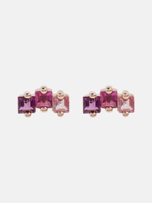 Σκουλαρίκια από ροζ χρυσό Suzanne Kalan