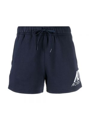 Shorts mit print Autry blau