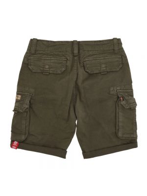 Casual shorts Alpha Industries grün