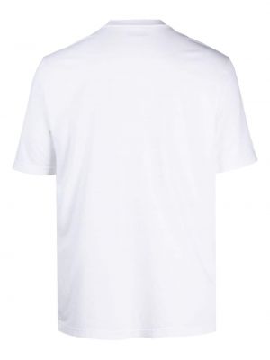 Bavlněné tričko Jacob Cohen bílé