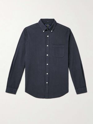 Хлопковая рубашка на пуговицах слим Portuguese Flannel