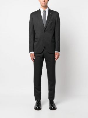 Vlněný oblek Manuel Ritz šedý