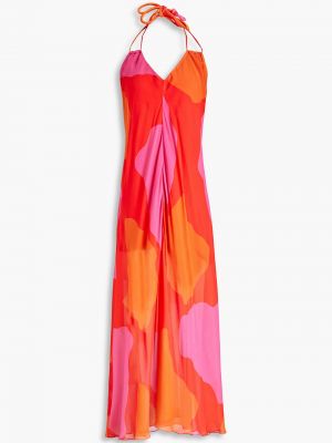 Платье макси из крепа Vix Paula Hermanny, розовое