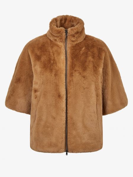 Куртка с мехом Geox коричневая