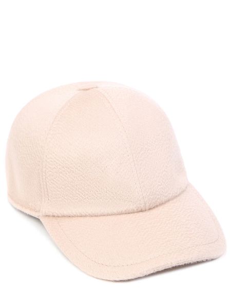 Кашемировая кепка Manzoni 24 розовая