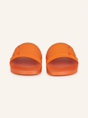 Pantofle Santoni oranžové