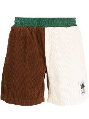 Kratke hlače iz rebrastega žameta Market