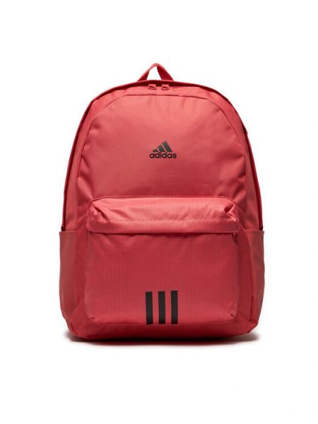 Смугастий рюкзак Adidas червоний