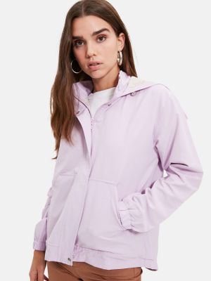 Prehodna jakna Trendyol vijolična