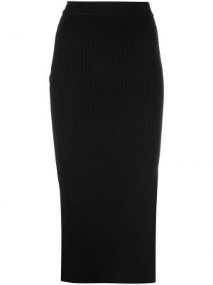 Přiléhavé midi sukně Jonathan Simkhai Standard - černá