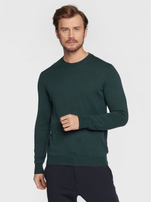 Пуловер Oscar Jacobson зелено