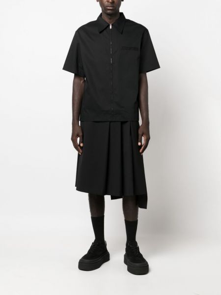 Chemise avec manches courtes Givenchy noir