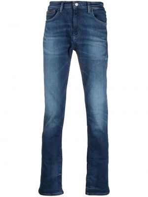 Skinny fit-jeans Tommy Jeans blå