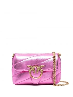 Crossbody väska Pinko rosa