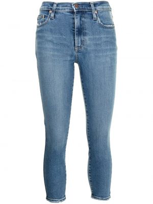 Høy midje jeans 7/8 Nobody Denim blå