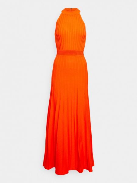 Sukienka długa Michael Michael Kors pomarańczowa