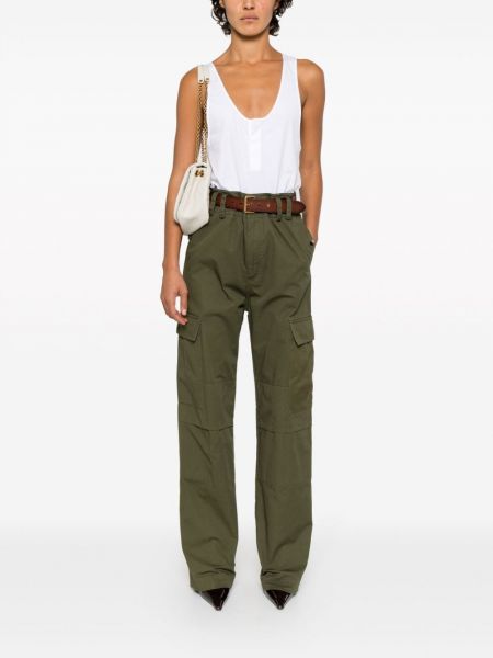 Pantalon cargo en coton avec poches Saint Laurent