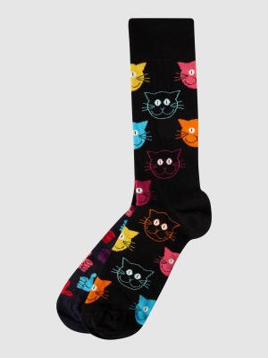 Podkolanówki Happy Socks czarne