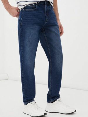 Прямые джинсы Finn Flare синие
