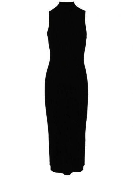 Dzianinowa sukienka z kaszmiru Reformation czarna