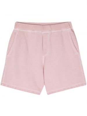 Pantaloni scurți din bumbac Dsquared2 roz