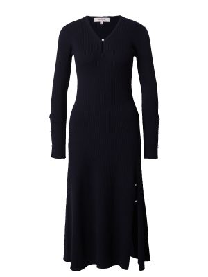 Pletené pletené šaty Derhy čierna