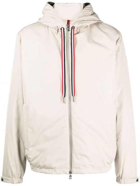 Daunenjacke mit kapuze Moncler beige