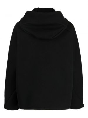 Veste en coton à capuche Fumito Ganryu noir