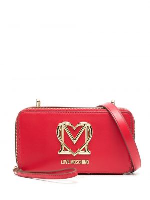 Skuldervesker Love Moschino rød