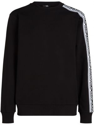 Sweatshirt aus baumwoll Karl Lagerfeld schwarz