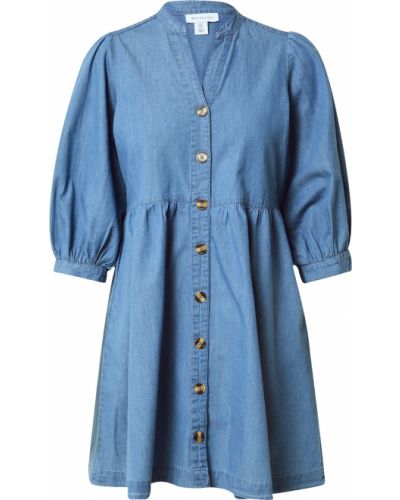 Robe chemise Warehouse bleu