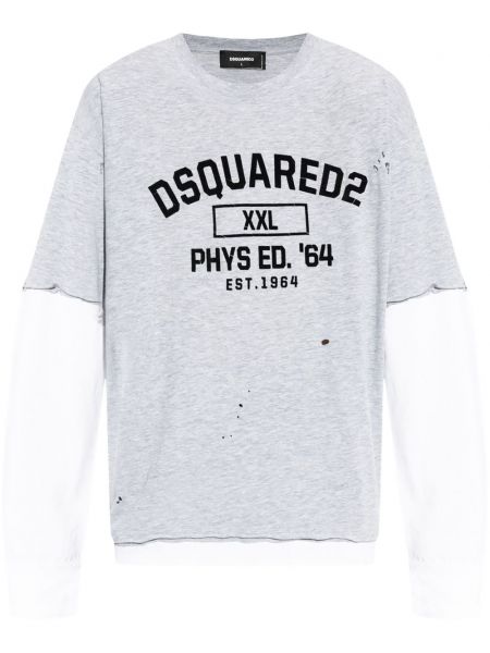 T-paita Dsquared2 harmaa