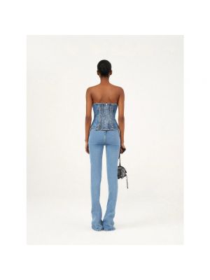 Slim fit skinny jeans Magda Butrym blau