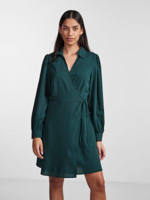 Mini haljina Pieces zelena