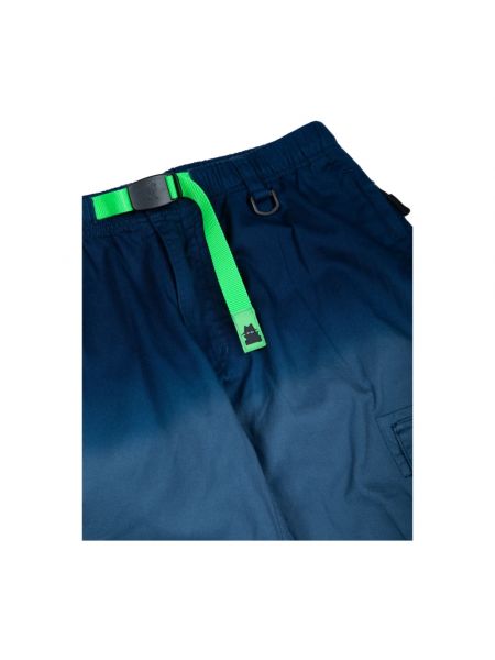 Pantalones cargo con efecto degradado Gramicci azul