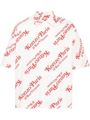 Hemd aus baumwoll mit print Kenzo