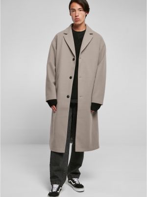 Παλτό Urban Classics Plus Size γκρι