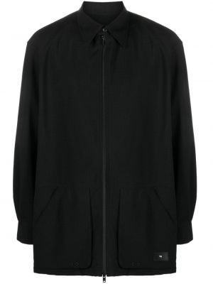 Košeľa na zips Y-3 čierna