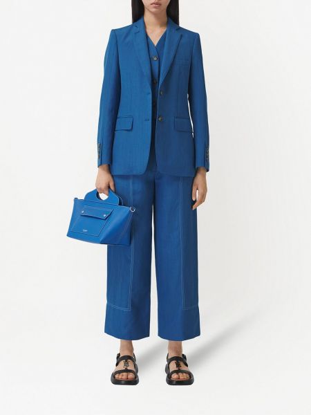 Pantalon Burberry bleu