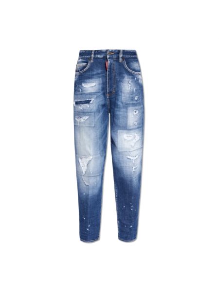 Skinny bootcut jeans Dsquared2 blau