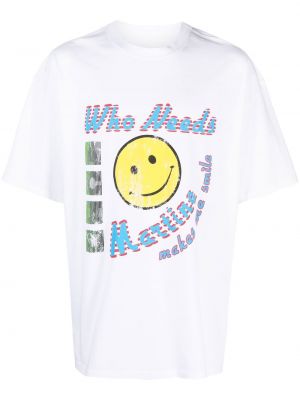 T-shirt avec imprimé slogan en coton à imprimé Martine Rose