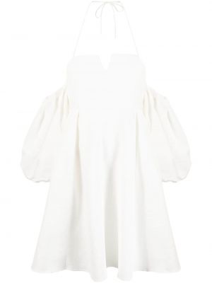 Коктейлна рокля Gestuz бяло