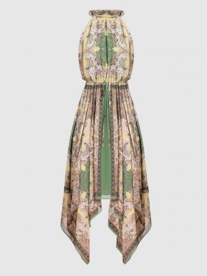 Сукня міді з принтом з візерунком пейслі Twinset