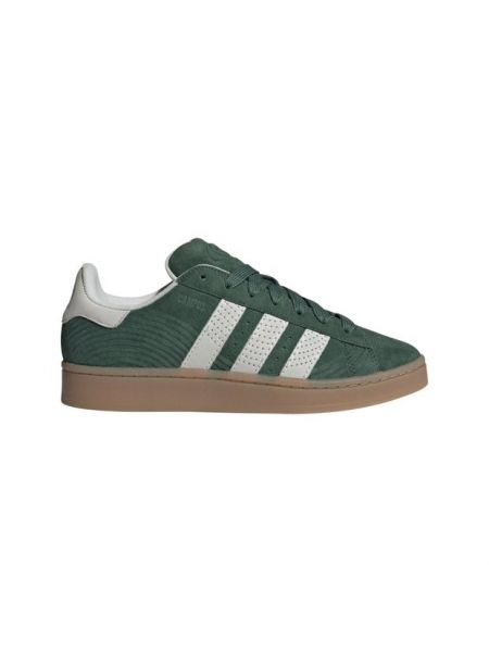 Chaussures de ville en cuir Adidas vert