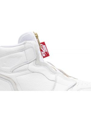 Кроссовки на молнии ретро Air Jordan белые