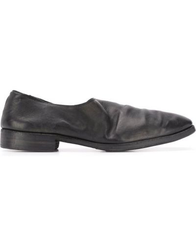 Loafers Guidi - Сzarny
