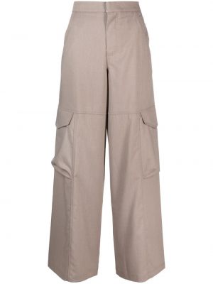 Pantalon cargo avec poches Gcds gris
