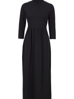 Платье-рубашка Bpc Bonprix Collection черное