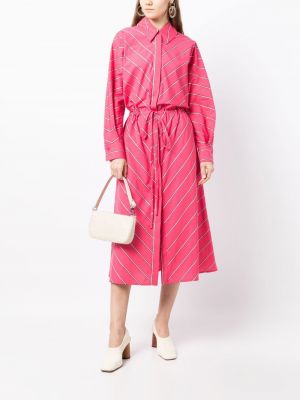Midi kleita Evi Grintela rozā